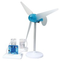 Kit cientifico de conversao de energia eolica e hidrogenio